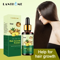 Sérum de soin Anti-calvitie, 30ML, soin pour la perte de cheveux, solution naturelle pour hommes, Essence, gingembre, Essence, vente en gros