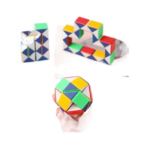 Regla Mágica, Juguete Educativo, Rompecabezas de Plástico de 24 Secciones para Niños de 3 a 6 Años, Juguete de Aprendizaje de Matemáticas - Product Image 4