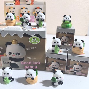 Boîte Mystère Animaux en Résine Panda Porte-Bonheur, Mini Figurines Créatives Mignonnes, Ornements, Petits Cadeaux, Vente en Gros - Product Image 4