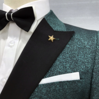 Dernier design de costumes pour hommes de style chinois, sur mesure, smoking 2 pièces, veste de blazer, costumes de mariage pour hommes