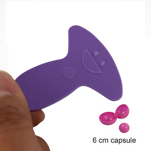 Çocuklar İçin Mini Plastik Dondurma Kaşığı Oyuncak, Sevimli Şekilli Tasarım ile Yumurta Kapsülü Oyunu ve Diğer Klasik Oyuncaklar için Promosyon Amaçlı Kapsül İçerir - Product Image 1