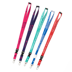 Low MOQ Dye Sublimation Polyester <b>Keychain</b> Lanyard <b>Personalized</b> Custom Logo Printing Lanyard - Product Image 1