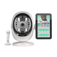 Appareil d'analyse cutanée professionnel, machine intelligente d'analyse du visage et de la peau avec intelligence artificielle pour usage en salon de beauté