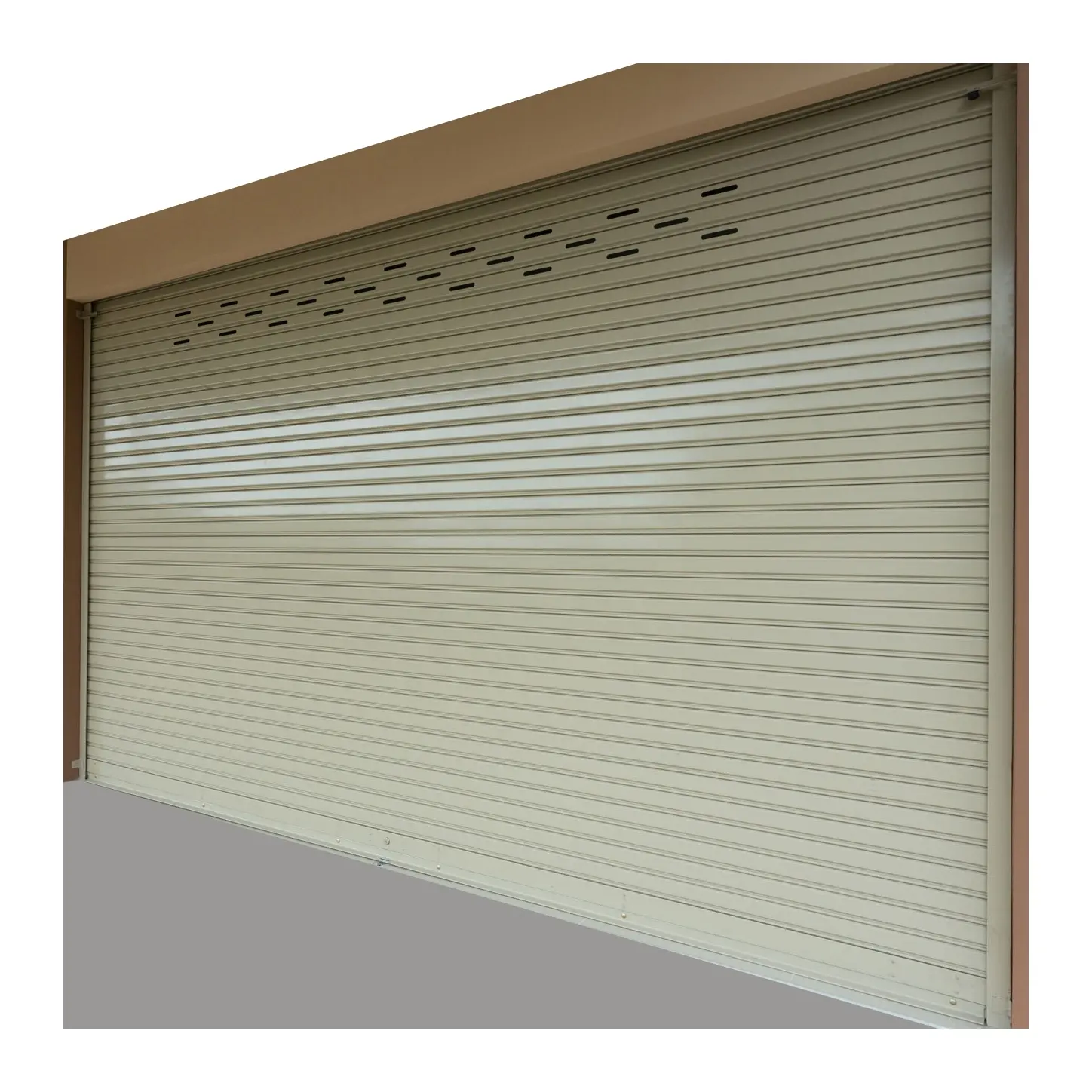 New Hurricane Steel Roll Up Doors 304SS Stainless Steel Roller Shutter Garage Door Warehouse Exterior Rolling Door and Window