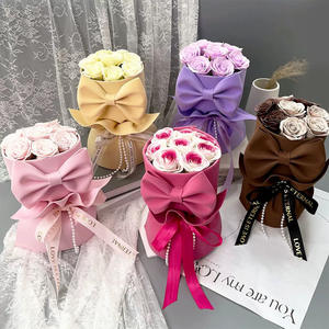 Jabón en Forma de Rosa, Recuerdo Decorativo, Flor Artificial, Flor Inmortal, Caja de Regalo, Flor de Jabón, Día de San Valentín, Venta al por Mayor - Product Image 2