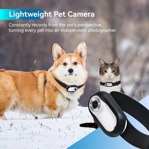 <span class=keywords><strong>Collar</strong></span> para Perro y Gato con Cámara HD 1080P 170 °   Mini Cámara Deportiva de Ángulo Amplio Recargable por USB para Grabaciones de Video y Fotos, Viajes con Mascotas - Product Image 3