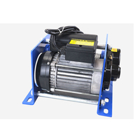 1800W 220V treuil électrique 400-800KG capacité fil d'acier câble guindeau enroulement moteur ménage bâtiment grue ascenseur 30M grue