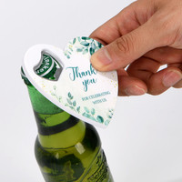 Ouvre-bouteille Love personnalisé démarreur de bière en plastique entreprise publicité tire-bouchon et ouvre