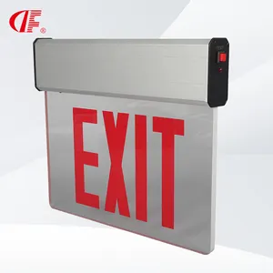 DF-3G UL Listed Fire Exit Door Aluminum Exit Sign Ceiling Mounted Emergency Exit Signs