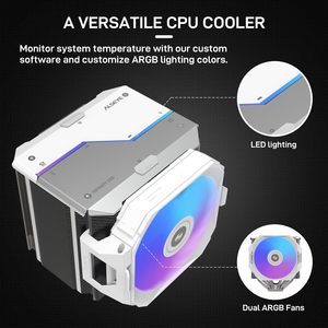 For ALSEYE Infinity I600 ARGB <strong>CPU</strong> <strong>Cooler</strong> 2025 <strong>New</strong> Arrival Special 120mm <strong>Fan</strong> Compatible Intel LGA1700 for AMD for <strong>Computer</strong> Cases - Product Image 2