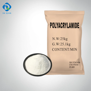Da Qian Polyacrylamide Anion cation Pam bột chất làm đặc xử lý nước thải công nghiệp flocculant hóa chất phụ trợ đại lý - Product Image 1