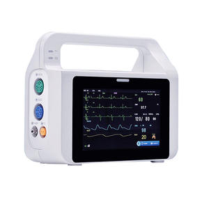 Moniteur patient E5 ECG SpO2 Écran tactile 5 pouces Batterie intégrée Certifié CE Utilisation hospitalière et domestique - Product Image 2