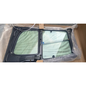 Ensemble de porte de <span class=keywords><strong>cabine</strong></span> d'excavatrice LANXIN 20Y-53-00022 pour excavatrice Komatsu PC400-8 PC450-8 avec verre, serrure, charnière et joint - Product Image 1