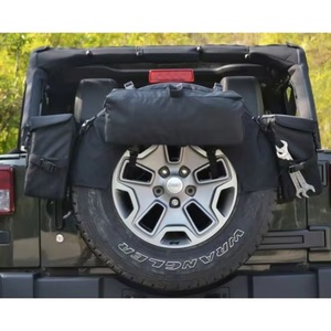 Free Sample Spare Tire Storage <b>Bag</b> 1 Set Organizer Backseat Storage <b>Net</b> Multi Pocket <b>Bags</b> - Product Image 1