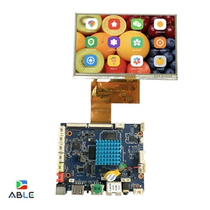 หน้าจอ HMI 4.3นิ้ว800x480 IPS 40pin 500cd/M2โมดูลจอแสดงผล TFT LCD ความสว่างสูง - Product Image 3
