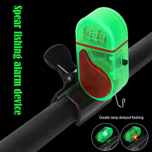 Fishing <b>Bite</b> Alarm with LED Light, Clip On Fish Rod Electronic Fish <b>Bite</b> Alarm Sound <b>Bite</b> Alert Bell with LED Lights - Product Image 4