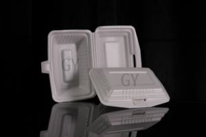 Caja de alimentos Envasado de alimentos desechable Cajas de espuma Contenedor de espuma Caja de alimentos de espuma Caja de tres compartimentos Contenedores de alimentos de espuma desechables - Product Image 4