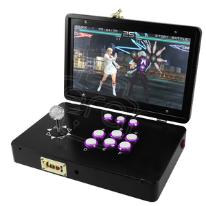 Máy chơi <span class=keywords><strong>game</strong></span> cầm tay 14 inch với cần điều khiển kép, hộp trò chơi Pandora H3, 23000 trò chơi, hoạt động bằng tiền xu, mạch kim loại dành cho trung tâm trò chơi - Product Image 3