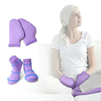 Bingyuan – Compresse de gel chaud/froid pour manchon de pied et gants – Soulagement de la douleur – Pack de glace