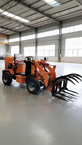 Petit chargeur <span class=keywords><strong>à</strong></span> quatre roues motrices diesel, petite <span class=keywords><strong>pelle</strong></span>, véhicule de nettoyage du fumier agricole, <span class=keywords><strong>pelle</strong></span> de chantier - Product Image 6