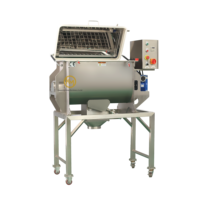 Mélangeur à ruban industriel haute performance pour poudres alimentaires, épices, assaisonnements et produits chimiques 100L 500L