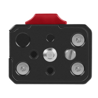 Nouvelle mise à niveau SLR v-lock montage à dégagement rapide caméra montage adaptateur plaque de Base carte pour DSLR caméra stabilisateur trépied moniteur lumière