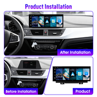 Radio para Auto KUNFINE de 12.3 Pulgadas con Sistema Linux para BMW Serie 1 2016-2023, Sistema NBT EVO, Reproductor Multimedia, Navegación GPS, Carplay Inalámbrico