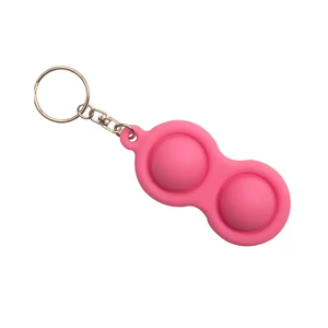 Vente chaude Simple Dimple Fidget Jouets Décompression Jouets Facile à Transporter Soulagement Du Stress De Poche Porte-clés Jouets pour Enfants - Product Image 2