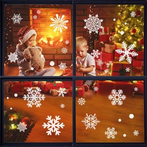 Meilleure vente de vinyle de qualité supérieure autocollant de fenêtre de Noël imprimé UV décalcomanie décorative en vinyle pour fenêtres en verre - Product Image 2
