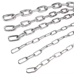 18*64mm 20*80mm G80 anneau de fer lourd soudé chaîne minière noire de haute qualité - Product Image 4