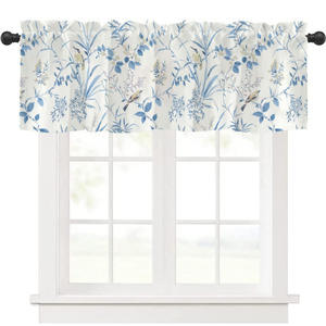 DaiRui <span class=keywords><strong>Rideau</strong></span> court moderne personnalisé à imprimé numérique avec passe-tringle pour cuisine, salle de bain, décoration intérieure et aménagement de fenêtre - Product Image 3