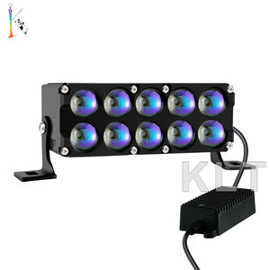 Foco de Aluminio de Alta <span class=keywords><strong>Calidad</strong></span> para Automóviles, Haz de Luz Intermitente en Cascada para SUV, Camiones, Vehículos Todoterreno, Conducción Fácil, Instalación Sencilla - Product Image 1