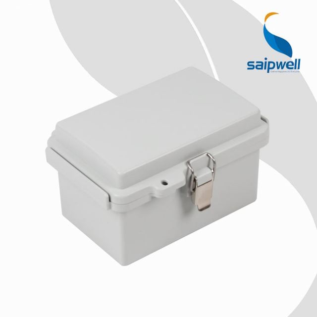 SAIPWELL IP66 SP-CAG- Series Waterproof Box Distribution Enclosure with Buckle Plastic Box Enclosure PC Project Box