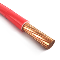 Fil et câble de construction 100% cuivre pur THHN/THW isolés en PVC 14AWG 600V