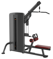 Ajustable Lat Pulldown & Low Row Machine Heavy Duty Home Gym Equipment para entrenamiento de fuerza de pecho y espalda
