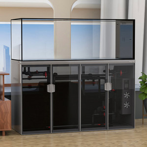 Accesorios para Acuarios, Pecera Grande para Salón, Acuario con Filtración Inferior, Vidrio Ultra Transparente, Separador - Product Image 3