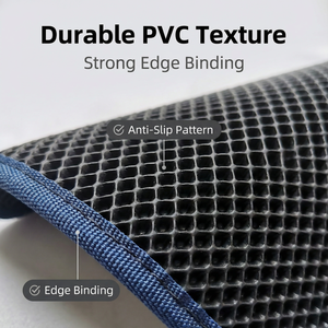 <span class=keywords><strong>Tapis</strong></span> <span class=keywords><strong>de</strong></span> <span class=keywords><strong>sol</strong></span> <span class=keywords><strong>de</strong></span> voiture en PVC <span class=keywords><strong>de</strong></span> qualité supérieure Artes Universal All Weather Protection Basics 4/5 pièces pour SUV, BMW, Audi, Suzuki Jimny - Product Image 4