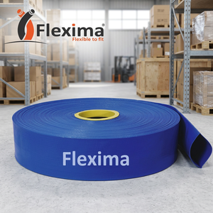 Manguera de Agua Flexible Flexima de HDPE en Rollo, Azul, para Riego de Jardín - Product Image 1
