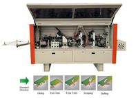 Machine de chantournage entièrement automatique pour MDF, bois, contreplaqué, PVC – Colle haute précision, finition fine, utilisation facile – Idéale pour l'industrie du mobilier