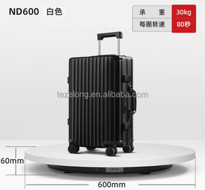 ND350 tamaño 35CM tocadiscos giratorio vitrina joyería reloj por potencia tocadiscos pantalla giratoria 360 grados peso de carga 20kgs - Product Image 6