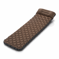 Matelas de camping gonflable léger, tapis de randonnée compact, matelas pneumatique, tapis imperméable pour l'extérieur