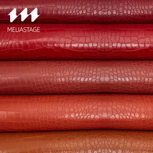 Krokodillenpatroon Origineel Lederen Split Echt Leer Voor Mode Schoenen Tassen En Kleding Multi-Color Opties - Product Image 1