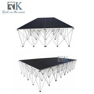 Plateforme de scène mobile pour installation avec clé hexagonale, plateforme d'emballage pour flight case - Product Image 1