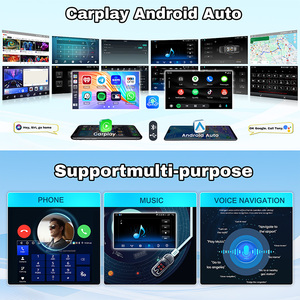 Autoradio à écran tactile AHD pour <span class=keywords><strong>Toyota</strong></span> <span class=keywords><strong>Corolla</strong></span> 2009-2013, Android 13, GPS, autoradio stéréo, navigation, Bluetooth avec CarPlay sans fil - Product Image 3