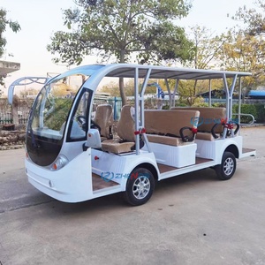 Autobuses Eléctricos de 6 Filas, Homologados para Circular por la Calle, Color Personalizado, Carritos de Golf, Autobús Turístico para Resorts - Product Image 6