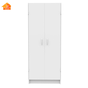 Wooden Kitchen Pantry Cabinet Floor Storage Cabinet with Double Door Sideboard Cupboard for Living Room Modern Home Furniture