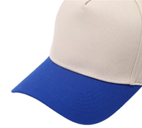 Gorra de Béisbol Deportiva de Cinco Paneles, Bicolor, de Algodón Satinado, Personalizada al por Mayor, con Impresión de Logotipo de Marca, para Regalo Corporativo, Fabricante de Gorras Deportivas