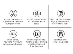 Stoples kaca penyimpanan tangki makanan dengan gabus bulat stoples permen bola lucu kaleng kopi bening kedap udara untuk dapur - Product Image 5