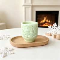 Moule en silicone pour bougie de Noël en forme de masque de ski, pour la fabrication artisanale de bougies, de savons, de créations en béton, gypse et résine, personnalisable