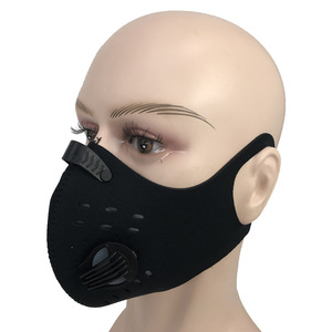 Logotipo personalizado de lucha contra la contaminación de polvo filtro máscara de media mascarilla de ciclo al aire libre - Product Image 3